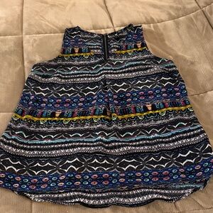 Kut from the Kloth Multicolor Patterned Tank Top